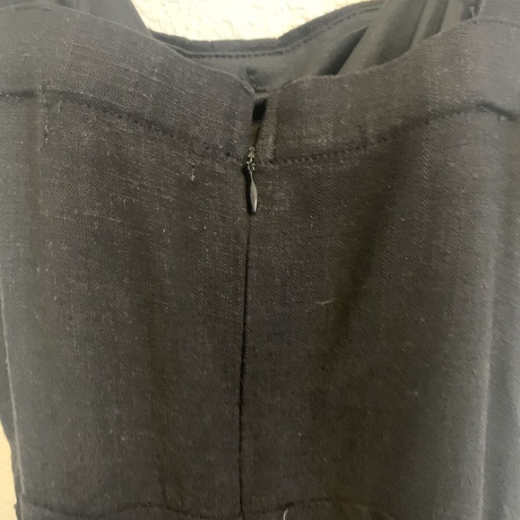 Lilyful Woman's Small Black Strappy Cotton Ankle Length Romper Jumper Jumpsuit - Picture 10 of 11